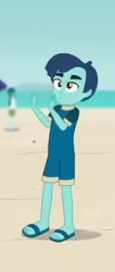 Size: 152x357 | Tagged: safe, screencap, character:captain planet, episode:too hot to handle, g4, my little pony:equestria girls, background human, cropped, feet, henry handle, male, male feet, manestrum, sandals