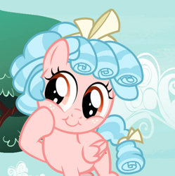 Size: 896x899 | Tagged: safe, screencap, character:cozy glow, species:pegasus, species:pony, episode:marks for effort, g4, my little pony: friendship is magic, bow, cozy glow is best facemaker, cozybetes, cropped, cute, female, filly, hair bow, pure concentrated unfiltered evil of the utmost potency, pure unfiltered evil, solo, tail bow