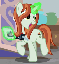 Size: 1139x1237 | Tagged: safe, screencap, character:crackle cosette, character:queen chrysalis, species:pony, species:unicorn, episode:the mean 6, g4, my little pony: friendship is magic, camera, cropped, cute, cutealis, disguise, disguised changeling, photo, polaroid, shutterbetes, solo