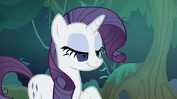 Size: 1280x720 | Tagged: safe, screencap, character:mean rarity, episode:the mean 6, g4, my little pony: friendship is magic, clone, faec, greedity, midblink, solo
