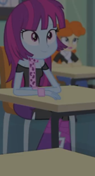 Size: 340x630 | Tagged: safe, screencap, character:mystery mint, episode:the last day of school, g4, my little pony:equestria girls, background human, cropped, female, golden hazel