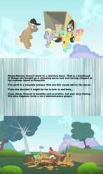 Size: 1280x2160 | Tagged: safe, screencap, character:derpy hooves, character:dizzy twister, character:merry may, character:orange swirl, character:sunshower raindrops, species:pegasus, species:pony, episode:feeling pinkie keen, g4, my little pony: friendship is magic, crafty crate, female, headcanon, male, mare, meta, stallion