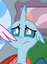 Size: 160x214 | Tagged: safe, screencap, character:gallus, character:ocellus, character:silverstream, species:changeling, species:reformed changeling, episode:school daze, g4, my little pony: friendship is magic, 3:, cropped, cute, diaocelles, school of friendship