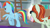Size: 1280x720 | Tagged: safe, screencap, character:crackle cosette, character:queen chrysalis, character:rainbow dash, episode:the mean 6, g4, my little pony: friendship is magic, camera, camera flash, camera flashes, disguised changeling, ladder, plot, rainbutt dash