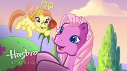 Size: 1920x1080 | Tagged: safe, screencap, character:pinkie pie, character:pinkie pie (g3), character:zipzee, species:breezies, episode:the princess promenade, g3, flower, friendship and flowers, hasbro studios, rose