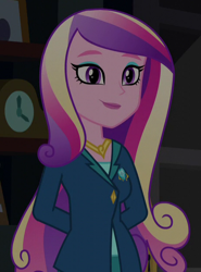 Size: 464x628 | Tagged: safe, screencap, character:dean cadance, character:princess cadance, equestria girls:friendship games, g4, my little pony:equestria girls, cropped
