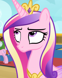 Size: 863x1078 | Tagged: safe, screencap, character:princess cadance, species:alicorn, species:pony, episode:once upon a zeppelin, g4, my little pony: friendship is magic, cropped