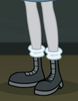 Size: 156x201 | Tagged: safe, screencap, character:maud pie, episode:rarity investigates: the case of the bedazzled boot, g4, my little pony:equestria girls, clothing, cropped, legs, pictures of legs, rarity investigates (eqg): applejack, shoes