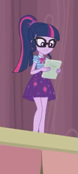 Size: 245x540 | Tagged: safe, screencap, character:twilight sparkle, character:twilight sparkle (scitwi), species:eqg human, episode:rarity investigates: the case of the bedazzled boot, g4, my little pony:equestria girls, cropped, female, legs