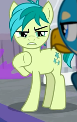 Size: 335x531 | Tagged: safe, screencap, character:gallus, character:sandbar, species:earth pony, species:pony, episode:the hearth's warming club, g4, my little pony: friendship is magic, cropped, male