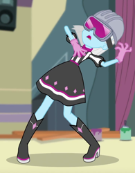 Size: 492x630 | Tagged: safe, screencap, character:photo finish, episode:constructive criticism, g4, my little pony:equestria girls, constructive criticism: photo finish, cropped, female