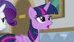 Size: 1920x1080 | Tagged: safe, screencap, character:rarity, character:twilight sparkle, character:twilight sparkle (alicorn), species:alicorn, species:pony, episode:friendship university, g4, my little pony: friendship is magic