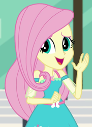 Size: 486x673 | Tagged: safe, screencap, character:fluttershy, episode:text support, g4, my little pony:equestria girls, cropped, geode of fauna, solo