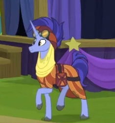 Size: 258x274 | Tagged: safe, screencap, character:hoo'far, species:pony, species:unicorn, episode:on the road to friendship, cropped, handsome, male, saddle arabian, solo, stallion