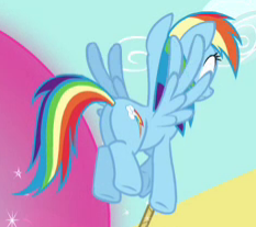 Size: 233x207 | Tagged: safe, screencap, character:rainbow dash, species:pegasus, species:pony, episode:mmmystery on the friendship express, g4, my little pony: friendship is magic, cropped, female, flying, mare, plot, solo