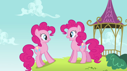Size: 1280x720 | Tagged: safe, screencap, character:pinkie pie, episode:a friend in deed, g4, my little pony: friendship is magic, self ponidox