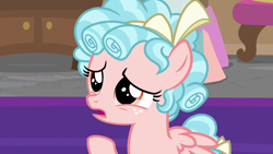 Size: 1280x720 | Tagged: safe, screencap, character:cozy glow, species:pegasus, species:pony, episode:marks for effort, g4, my little pony: friendship is magic, bow, cozybetes, cute, female, filly, foal, hair bow, ringlets, school of friendship