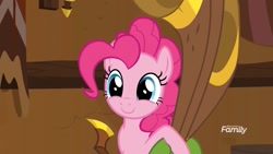 Size: 1920x1080 | Tagged: safe, screencap, character:pinkie pie, species:earth pony, species:pony, episode:yakity-sax, g4, my little pony: friendship is magic, cute, female, mare, smiling, solo, yovidaphone