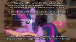 Size: 1280x720 | Tagged: safe, screencap, character:twilight sparkle, episode:magical mystery cure, g4, my little pony: friendship is magic, analysis, theory