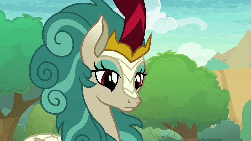 Size: 800x450 | Tagged: safe, screencap, character:rain shine, species:kirin, episode:sounds of silence, g4, my little pony: friendship is magic, animated, cute, female, gif, nodding, shineabetes, solo, yes