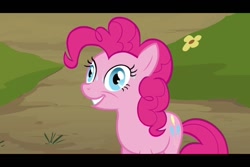 Size: 960x640 | Tagged: safe, screencap, character:pinkie pie, episode:too many pinkie pies, g4, my little pony: friendship is magic, derp, sweat