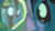 Size: 1280x720 | Tagged: safe, screencap, character:ocellus, character:queen chrysalis, species:changeling, episode:what lies beneath, g4, my little pony: friendship is magic, changeling queen, female, reflection, solo