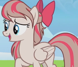 Size: 309x266 | Tagged: safe, screencap, character:angel wings, species:pegasus, species:pony, episode:top bolt, g4, my little pony: friendship is magic, cropped, female, mare, solo