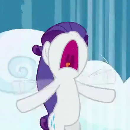 Size: 440x440 | Tagged: safe, screencap, character:rarity, episode:wonderbolts academy, animated, falling