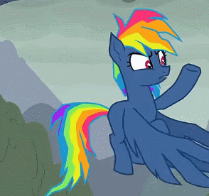 Size: 294x276 | Tagged: safe, screencap, character:evil pie hater dash, character:rainbow dash, species:pegasus, species:pony, episode:secrets and pies, g4, my little pony: friendship is magic, adorapiehater, angry, animated, cropped, cute, faec, female, flapping, gif, madorable, mare, rainbow dash is best facemaker, rainbow dash is not amused, solo, unamused