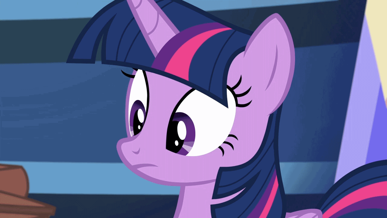 Size: 1280x720 | Tagged: safe, screencap, character:twilight sparkle, character:twilight sparkle (alicorn), species:alicorn, species:pony, episode:father knows beast, g4, my little pony: friendship is magic, animated, gif, heartbreak, lip bite, sad, transparent flesh, x-ray, x-ray picture