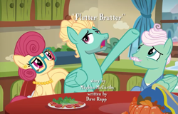 Size: 1125x720 | Tagged: safe, screencap, character:gentle breeze, character:posey shy, character:zephyr breeze, species:pegasus, species:pony, episode:flutter brutter, g4, my little pony: friendship is magic, dave rapp, female, male, meghan mccarthy, wings