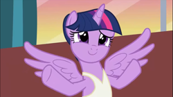 Size: 1235x693 | Tagged: safe, screencap, character:twilight sparkle, character:twilight sparkle (alicorn), species:alicorn, species:pony, episode:a royal problem, g4, my little pony: friendship is magic, ballerina, clothing, cute, female, smiling, solo, spread wings, tutu, twiabetes, twilarina, wings