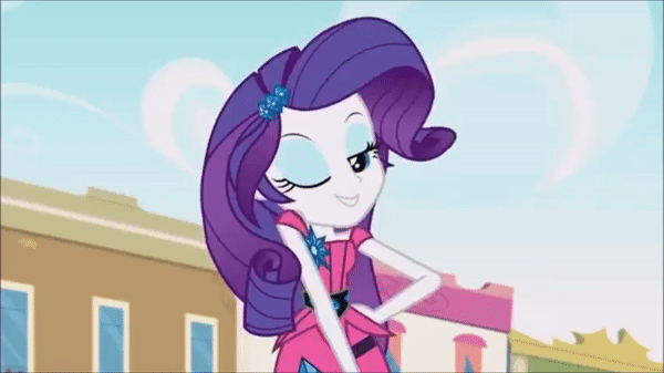 Size: 600x337 | Tagged: safe, screencap, character:rarity, episode:life is a runway, g4, my little pony:equestria girls, animated, fabulous, female, gif, sexy, stupid sexy rarity