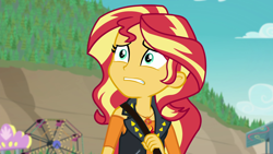 Size: 1920x1080 | Tagged: safe, screencap, character:sunset shimmer, equestria girls:forgotten friendship, g4, my little pony:equestria girls, solo