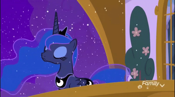 Size: 600x332 | Tagged: safe, screencap, character:princess celestia, character:princess luna, species:alicorn, species:pony, episode:best gift ever, g4, my little pony: friendship is magic, animated, awww, balcony, blanket, cute, cutelestia, discovery family logo, eyes closed, female, gif, looking at each other, lunabetes, magic, mare, momlestia fuel, night, royal sisters, sisterly love, sisters, snow, snowfall, telekinesis