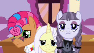 Size: 320x180 | Tagged: safe, screencap, character:applejack, character:flash magnus, character:inky rose, character:lily lace, character:meadowbrook, character:mistmane, character:photo finish, character:pinkie pie, character:pony of shadows, character:prince hisan, character:rainbow dash, character:rockhoof, character:somnambula, character:star swirl the bearded, character:starlight glimmer, character:starstreak, character:stygian, character:sunburst, character:trixie, character:twilight sparkle, character:twilight sparkle (alicorn), species:alicorn, species:earth pony, species:pegasus, species:pony, species:unicorn, episode:campfire tales, episode:daring done, episode:honest apple, episode:secrets and pies, episode:shadow play, episode:uncommon bond, g4, my little pony: friendship is magic, animated, blindfold, bondage, bondage compilation, chains, compilation, death trap, fly-der, fly-der web, gif, magic, magic lasso, pillars of equestria, rainbond dash, rope, season 7, supercut, tied up, trapped, unsexy bondage