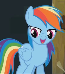 Size: 953x1080 | Tagged: safe, screencap, character:rainbow dash, species:pony, episode:daring don't, g4, my little pony: friendship is magic, bedroom eyes
