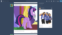 Size: 1423x804 | Tagged: safe, screencap, character:shining armor, character:twilight sparkle, character:twilight sparkle (alicorn), species:alicorn, species:pony, episode:best gift ever, g4, my little pony: friendship is magic, hanukkah, messy mane, plot, tumblr, tumblr 2018 nsfw purge, tumblr drama, twibutt, wholesome
