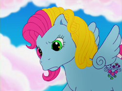 Size: 720x540 | Tagged: safe, screencap, character:thistle whistle, species:pegasus, species:pony, episode:friends are never far away, g3, cute, disappointed, g3betes, solo