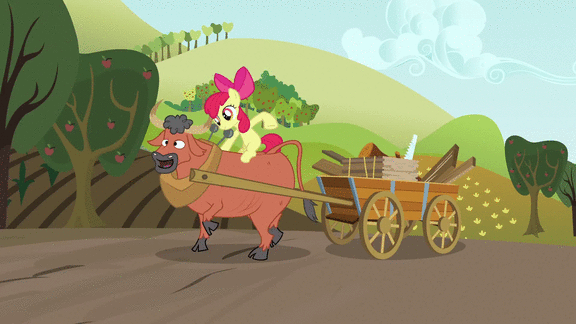 Size: 576x324 | Tagged: safe, screencap, character:apple bloom, episode:apple family reunion, g4, my little pony: friendship is magic, animated