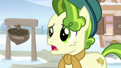 Size: 1280x720 | Tagged: safe, screencap, character:pistachio, species:pony, episode:best gift ever, g4, my little pony: friendship is magic, solo