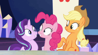 Size: 320x180 | Tagged: safe, screencap, character:apple bloom, character:applejack, character:copper top, character:doctor caballeron, character:filthy rich, character:fluttershy, character:maud pie, character:mr. stripes, character:pinkie pie, character:quibble pants, character:rainbow dash, character:rarity, character:rogue, character:scootaloo, character:short fuse, character:snowfall frost, character:spike, character:spitfire, character:spoiled rich, character:starlight glimmer, character:street rat, character:sweetie belle, character:thorax, character:trixie, character:twilight sparkle, character:twilight sparkle (alicorn), species:alicorn, species:changeling, species:dragon, species:earth pony, species:pegasus, species:pony, species:unicorn, episode:a hearth's warming tail, episode:no second prances, episode:on your marks, episode:p.p.o.v. (pony point of view), episode:stranger than fanfiction, episode:the cart before the ponies, episode:the crystalling, episode:the gift of the maud pie, episode:the saddle row review, episode:the times they are a changeling, episode:to where and back again, episode:top bolt, episode:viva las pegasus, episode:where the apple lies, g4, my little pony: friendship is magic, animated, boop, boop compilation, bow, bow tie, clothing, compilation, cosplay, costume, cowboy hat, crystal hoof, cutie mark crusaders, disguise, disguised changeling, dress, dyed coat, dyed mane, eyeshadow, female, gif, hair bow, hat, henchmen, jewelry, makeup, male, mare, necklace, nightcap, noseboop, personal space invasion, police pony, ponytail, prairie dog, rock pouch, rope, scarf, scrunchy face, season 6, shirt, siegfried and roy, snowdash, spoiled milk, stallion, stetson, supercut, sweat, the flying prairinos, trixie's nightcap, wall of tags