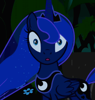 Size: 190x200 | Tagged: safe, screencap, character:princess luna, episode:luna eclipsed, g4, my little pony: friendship is magic, :o, animated, blinking, cropped, cute, eyes, lunabetes, oooooh, solo