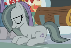 Size: 1000x674 | Tagged: safe, screencap, character:marble pie, character:maud pie, species:pony, episode:best gift ever, g4, my little pony: friendship is magic, female, mare, pie sisters, sad, siblings, sisters, solo focus, sugarcube corner