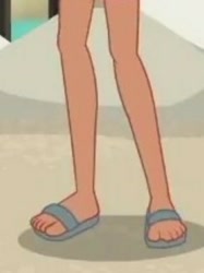 Size: 720x964 | Tagged: safe, screencap, character:timber spruce, episode:turf war, g4, my little pony:equestria girls, cropped, feet, legs, lifeguard, lifeguard timber, male, male feet, pictures of legs, sandals, toes