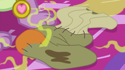 Size: 1280x720 | Tagged: safe, screencap, character:spike, character:spike (dog), species:dog, episode:reboxing with spike!, g4, my little pony:equestria girls, dirty sock, male, paws, smelly