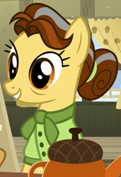 Size: 600x875 | Tagged: safe, screencap, character:butternut, species:earth pony, species:pony, episode:best gift ever, g4, my little pony: friendship is magic, cropped, female, mare, solo