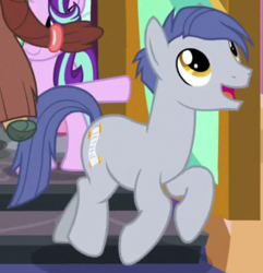 Size: 410x425 | Tagged: safe, screencap, character:slate sentiments, character:starlight glimmer, character:yona, species:earth pony, species:pony, species:unicorn, species:yak, episode:school daze, g4, my little pony: friendship is magic, background pony, female, friendship student, male, mare, stallion