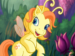 Size: 720x540 | Tagged: safe, screencap, character:zipzee, species:breezies, episode:the princess promenade, g3, cute, diabreezies, diazipzees, female, happy, open mouth, smiling, solo