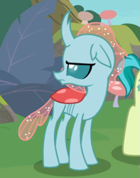 Size: 433x549 | Tagged: safe, screencap, character:ocellus, species:changedling, species:changeling, species:reformed changeling, episode:non-compete clause, g4, my little pony: friendship is magic, cropped, female, glare, ocellus is not amused